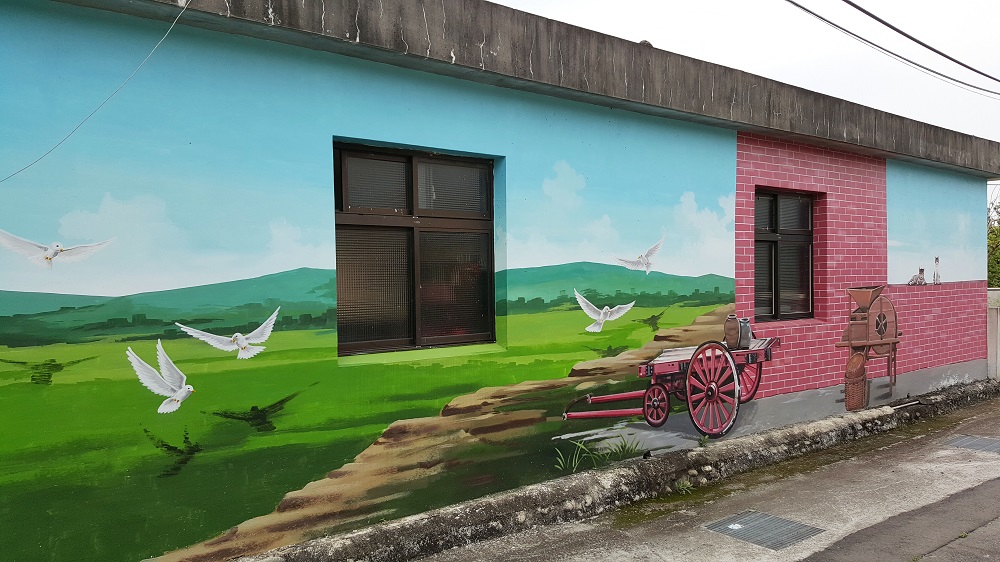 各村鄰基礎建設—彩繪壁面彩繪-農村景致