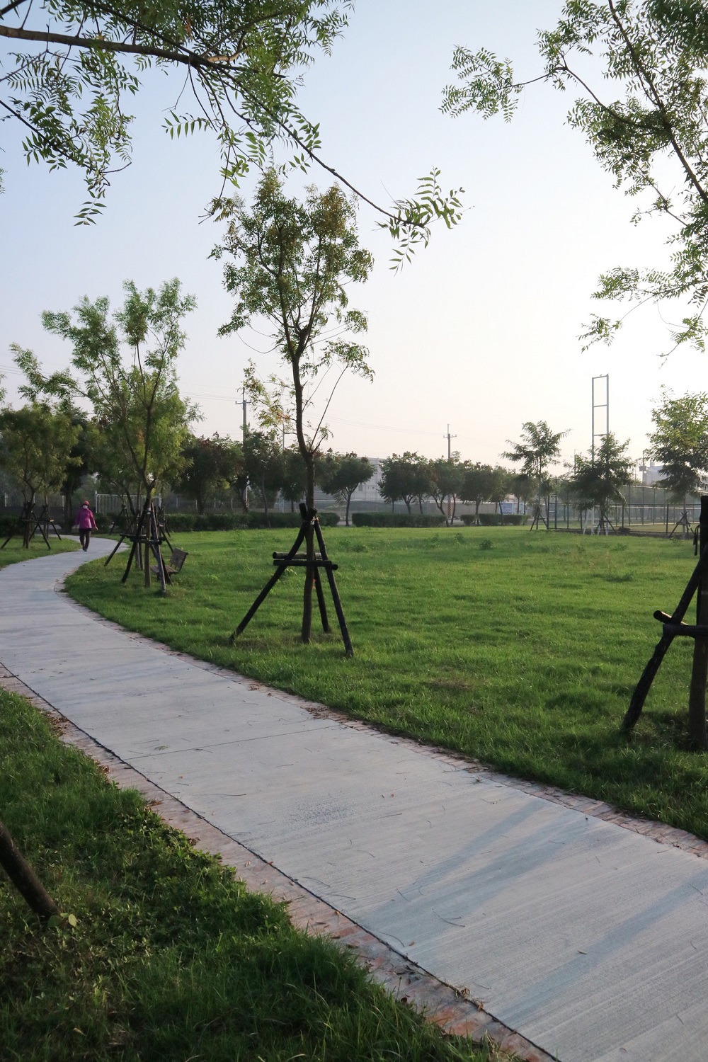 光雲村運動公園環境改善計畫休閒步道鋪設