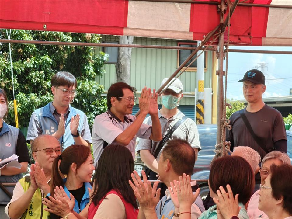 三民農地重劃區農水路工程動土典禮 (114.8.20)-蔡處長