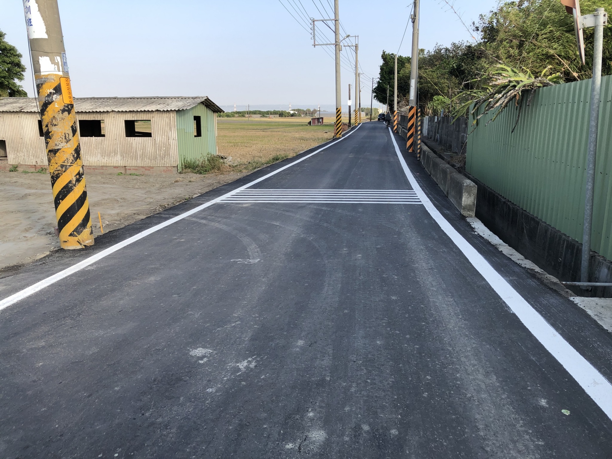 埤頭鄉崙子村崙子路（彰148）路面改善工程施工後