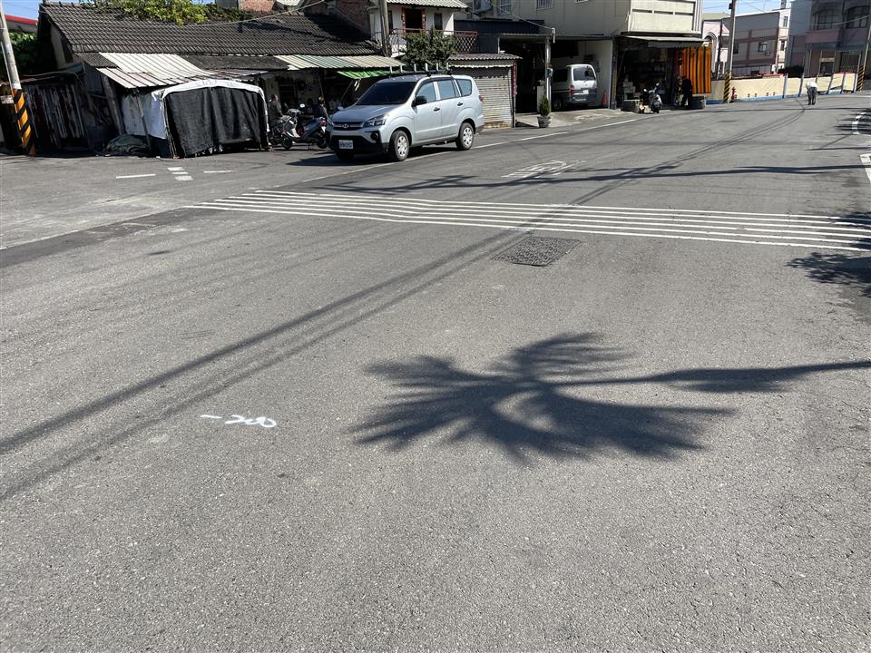 埤頭鄉庄內村光明路、溪林路261巷等路面改善工程光明路施工前