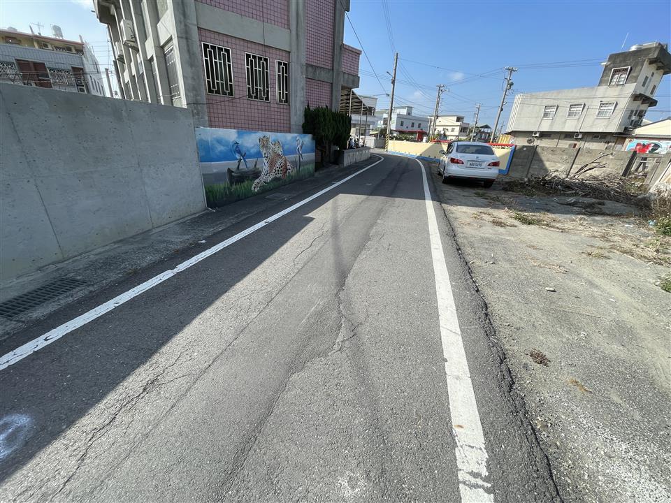 埤頭鄉庄內村光明路、溪林路261巷等路面改善工程光明路280巷施工前