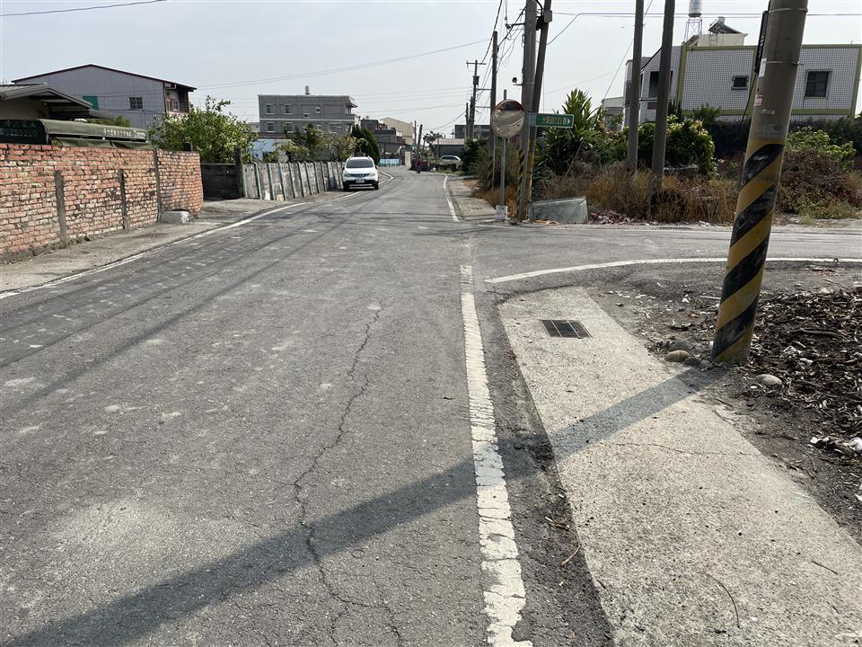埤頭鄉庄內村彰水路一段172巷、光明路121、160、232巷等路面改善工程彰水路一段172巷施工前