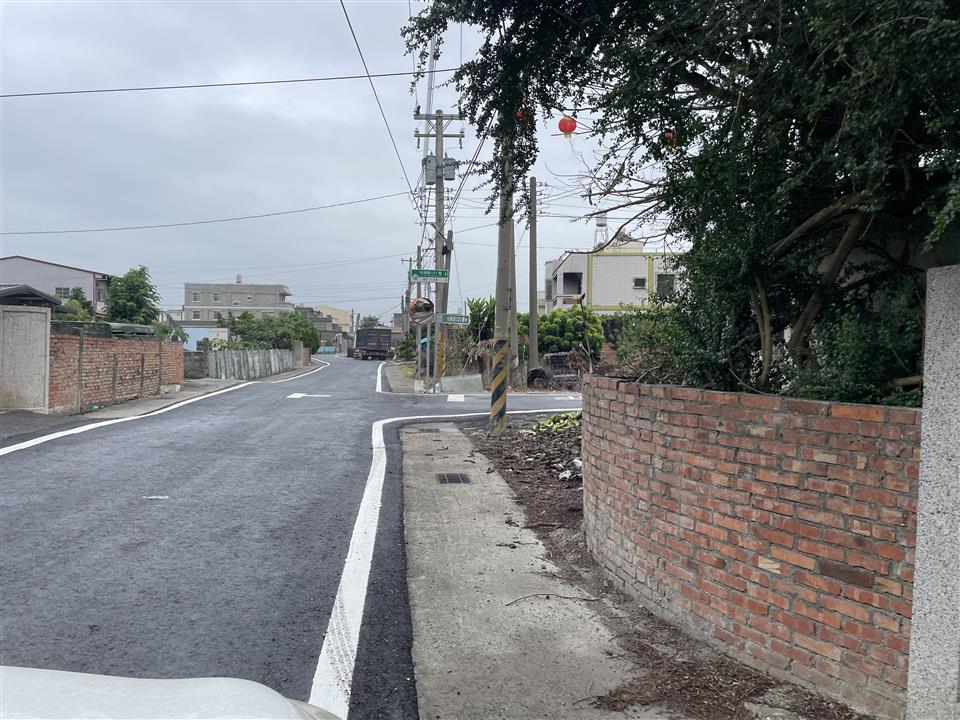 埤頭鄉庄內村彰水路一段172巷、光明路121、160、232巷等路面改善工程A彰水路一段172巷施工後