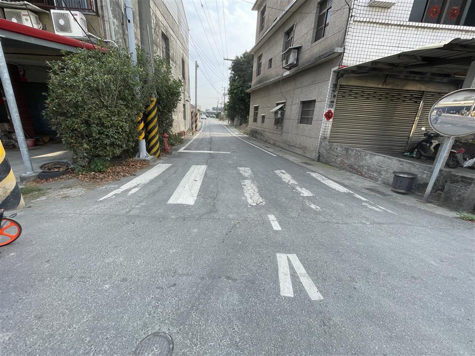 埤頭鄉庄內村彰水路一段172巷、光明路121、160、232巷等路面改善工程彰水路一段172巷施工前