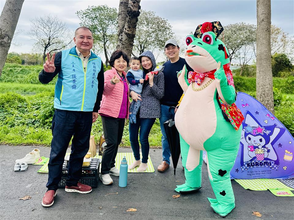 114年度 幸福埤頭精彩剪影鄉長主席與餐與家庭合影