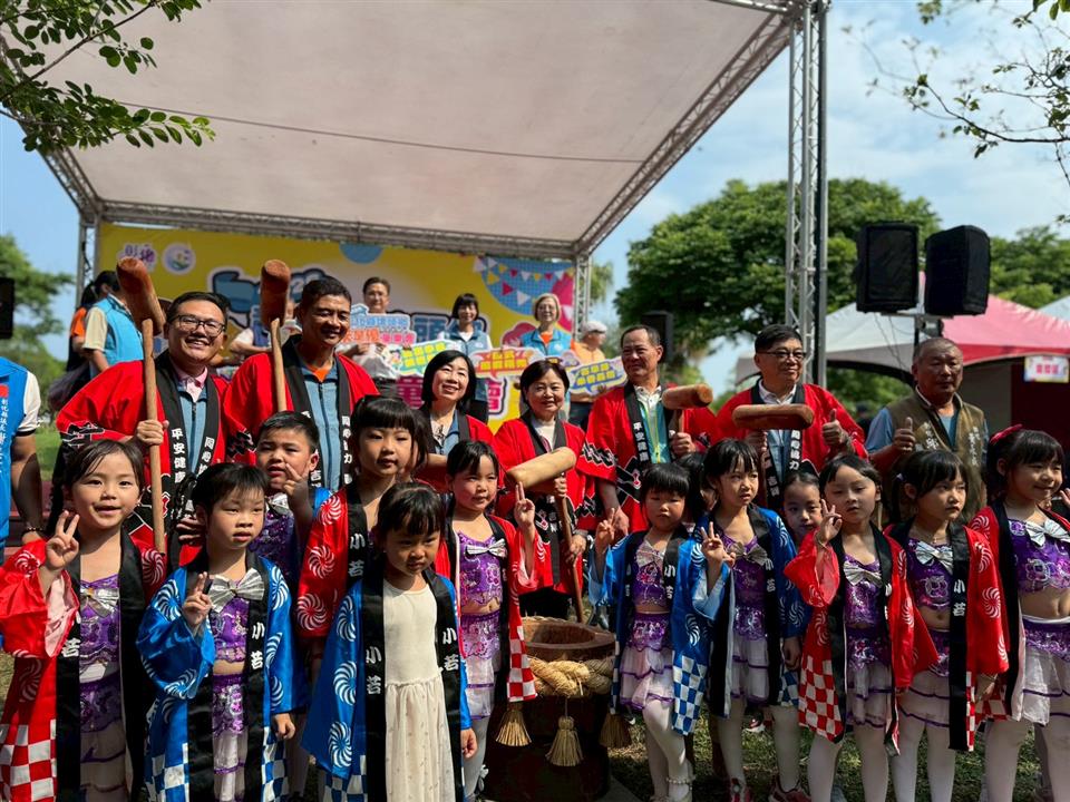 2026彰化縣埤頭鄉米是優童樂會活動開幕式~日式搗麻糬秀2
