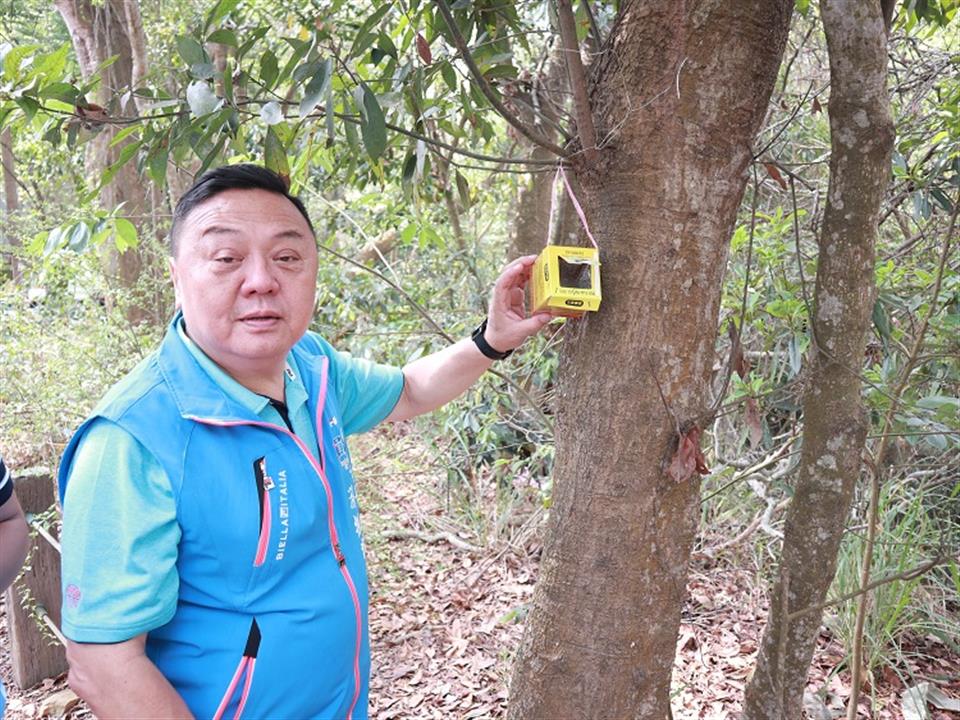 員林市釋放平腹小蜂生物防治荔枝椿象記者會