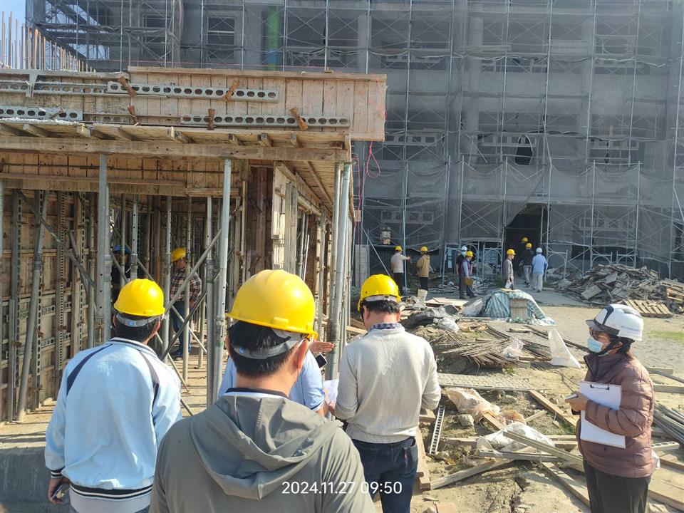 督導查核113年11月27日施工督導小組第9次督導