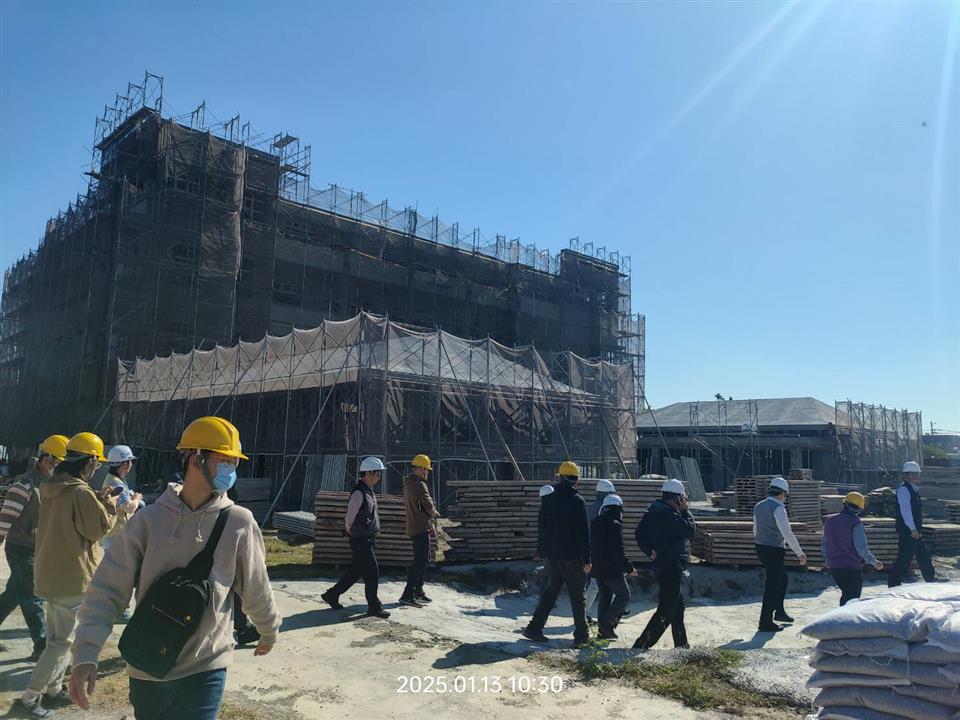 督導查核114年1月13日縣府施工查核小組第3次查核