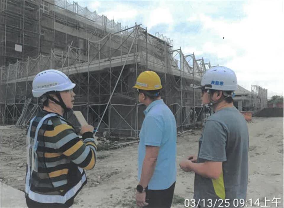 督導查核114年3月13日施工督導小組第21次督導