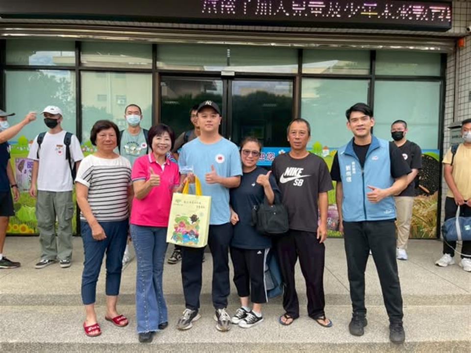 114年8月今天溪州公所出現七位帥哥役男