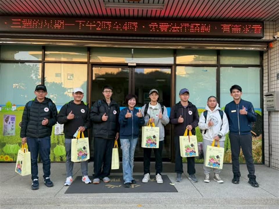 115年1月冷冷的天，暖暖的愛