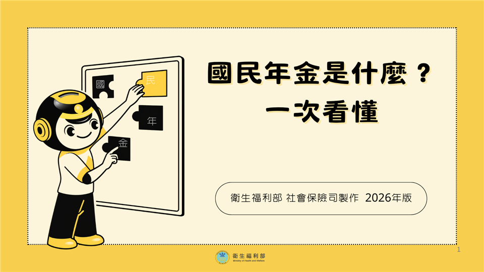 3分鐘快速了解國民年金快速了解國民年金1
