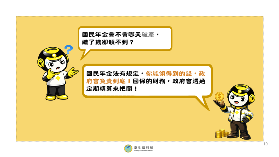 3分鐘快速了解國民年金快速了解國民年金10